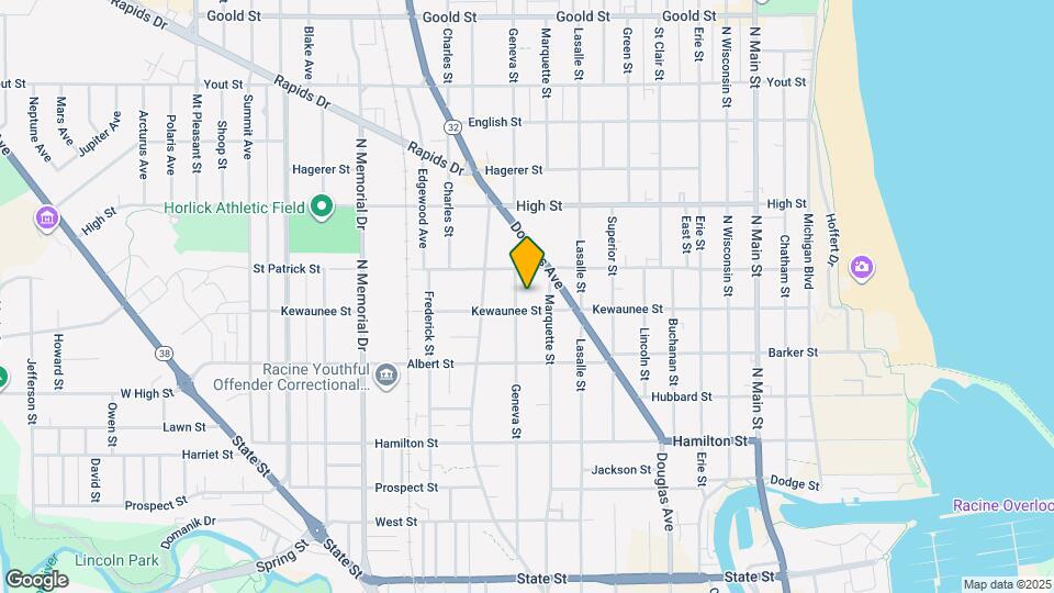 1513 Geneva St Map and Location Details