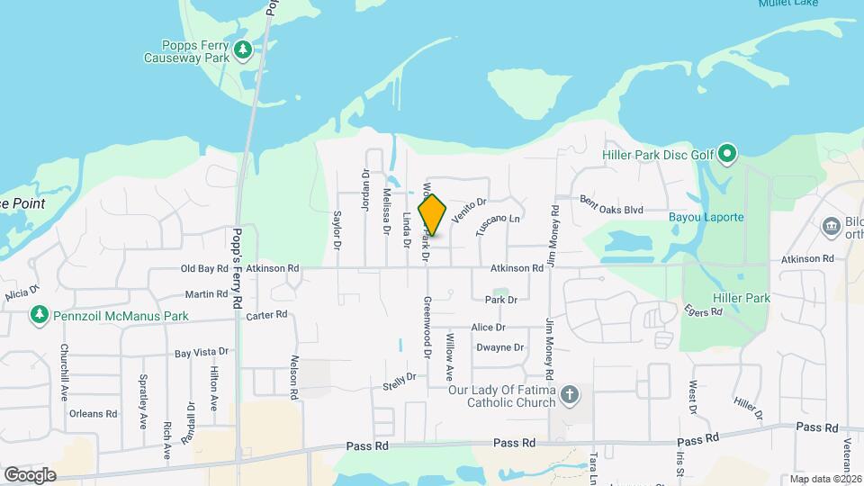 412 Woodland Park Dr Map and Location Details