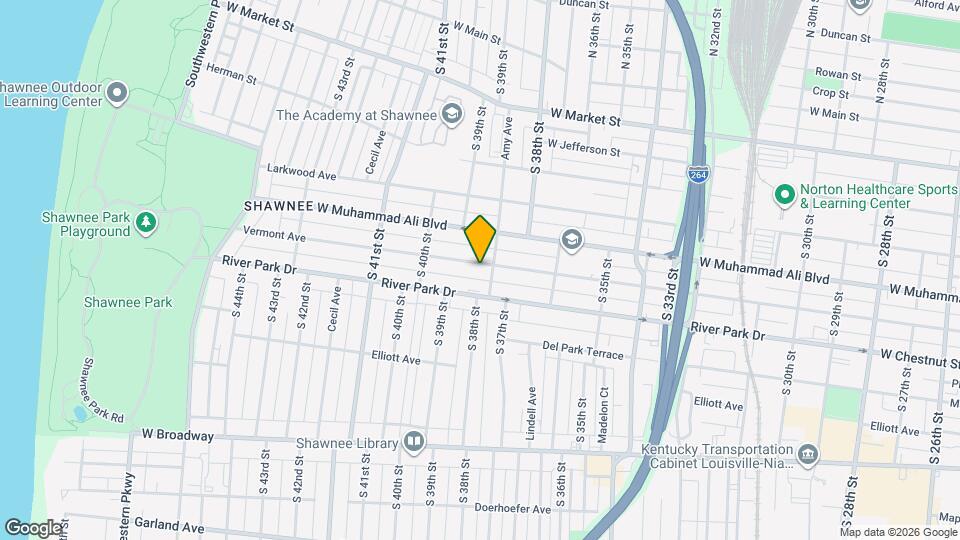 3810 Vermont Ave Map and Location Details