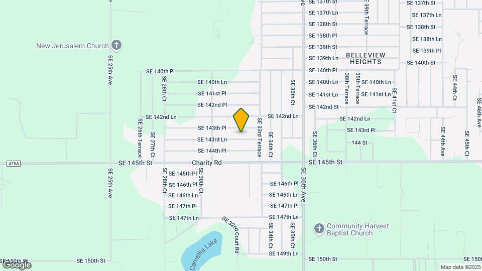 3253 SE 143rd Ln Map and Location Details