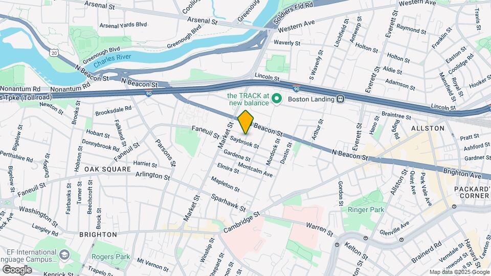23 Glencoe St, Unit 2 Map and Location Details