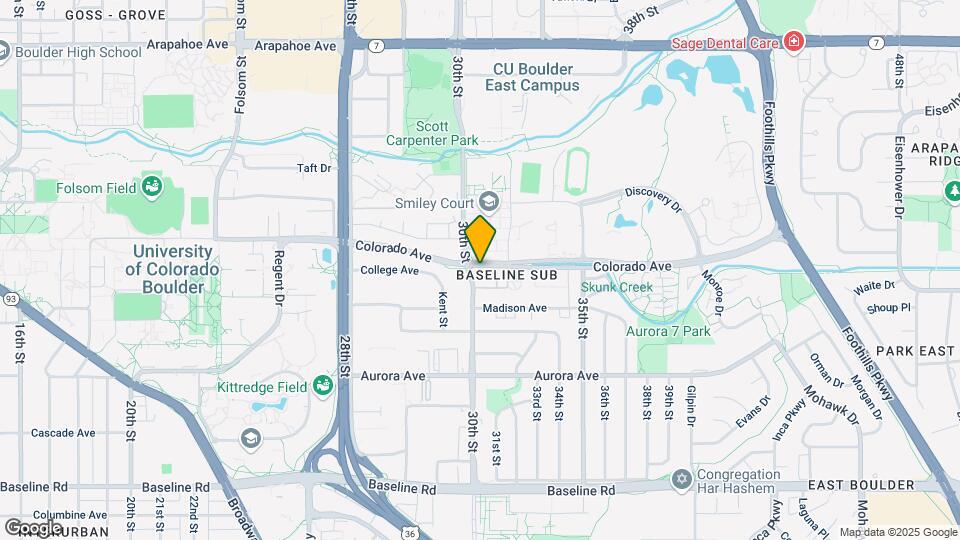 3000 Colorado Ave, Unit E219 Mapa y Detalles de la Ubicación