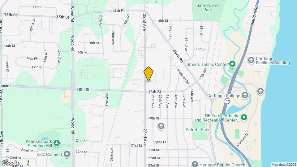 1763 22nd Ave Map and Location Details