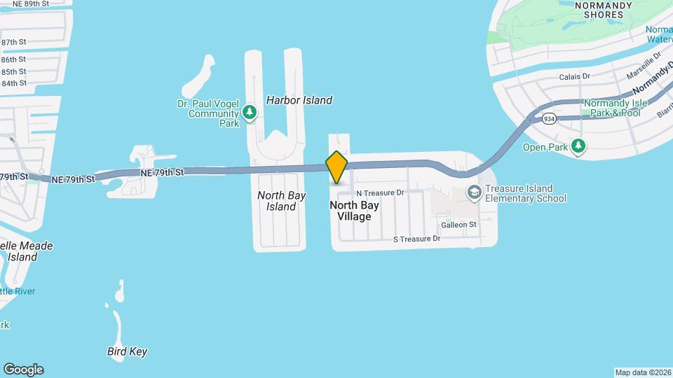 1455 N Treasure Dr, Unit 6L Map and Location Details
