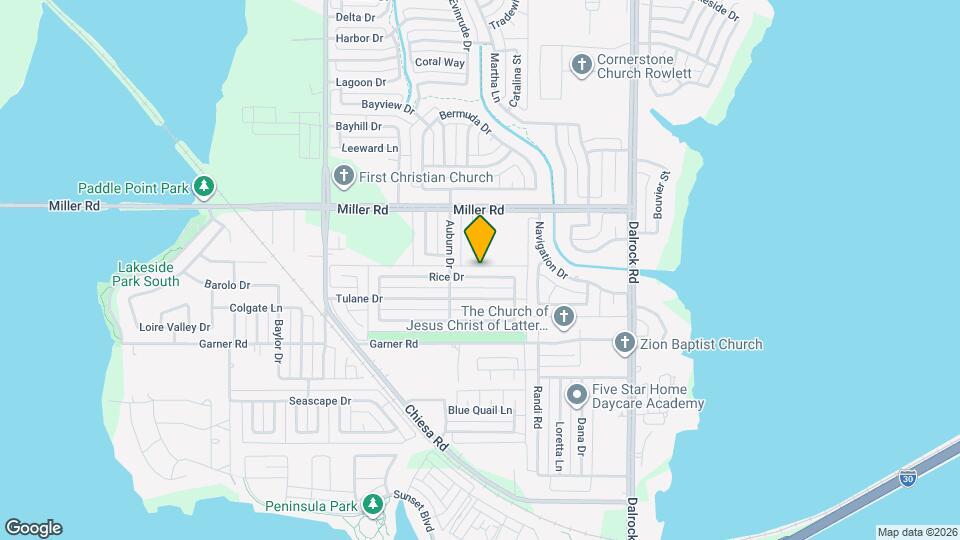 7921 Rice Dr Mapa y Detalles de la Ubicación