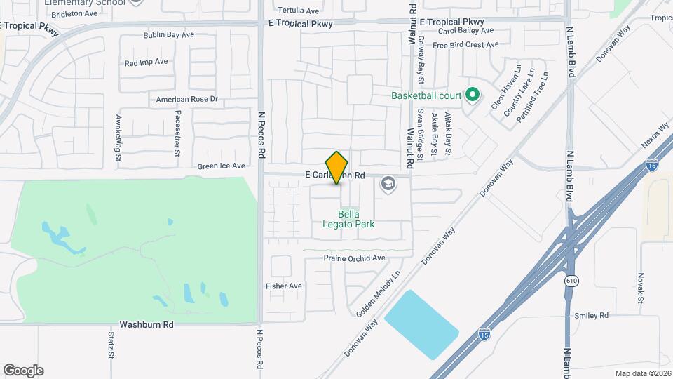 3661 Turquoise Waters Ave Map and Location Details