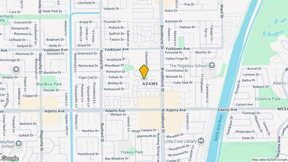 9838 Argyle Dr Map and Location Details