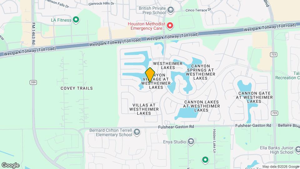 26131 Travis Brook Dr Map and Location Details