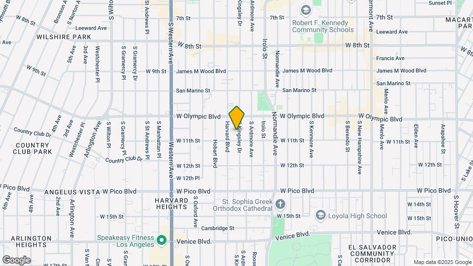 Columbia Apartments Mapa y Detalles de la Ubicación