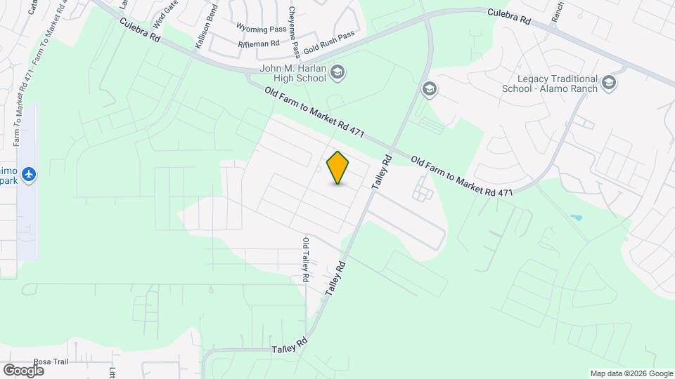 14332 Gila Crossing Map and Location Details