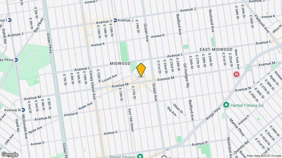 1305 E 18th St Mapa y Detalles de la Ubicación