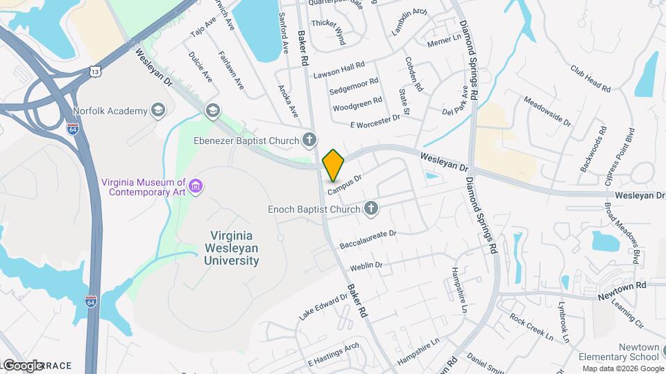 5684 Campus Dr Map and Location Details