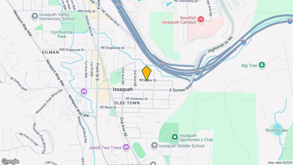 441 NE Alder St Map and Location Details