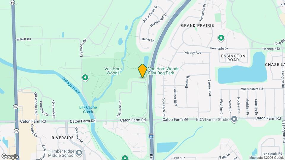 4013 Oak Tree Ln Map and Location Details