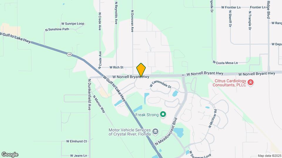 6532 W Norvell Bryant Hwy Map and Location Details