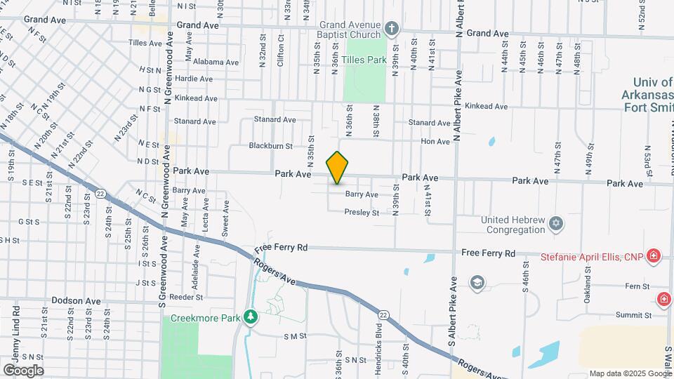 3611 Barry Ave, Unit 3611 Map and Location Details