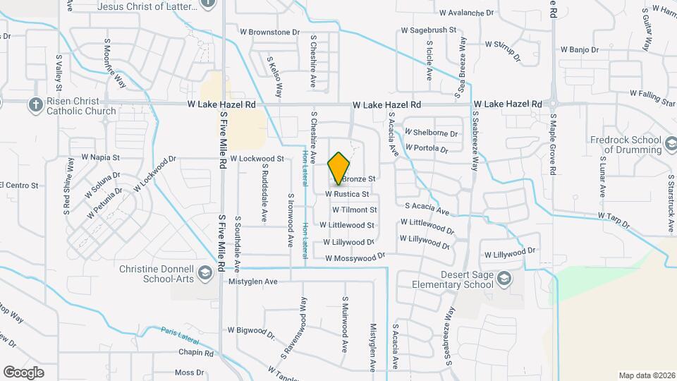 10056 W Rustica St Mapa y Detalles de la Ubicación