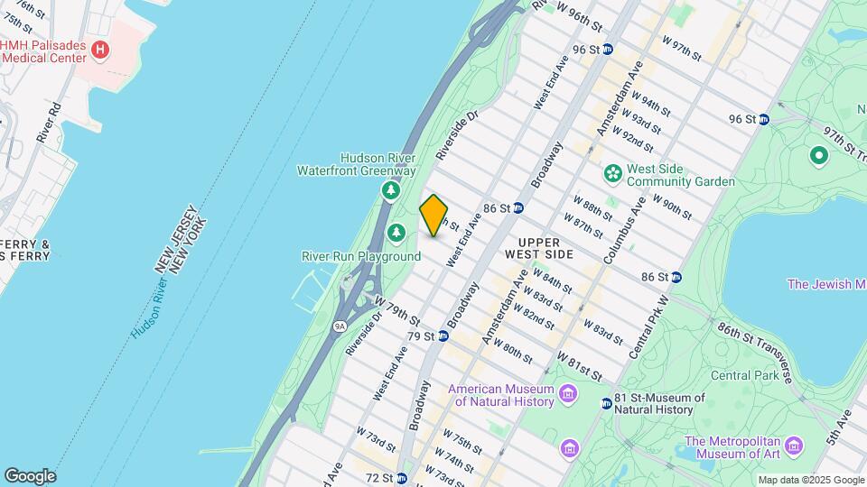 324 W 83rd St Map and Location Details
