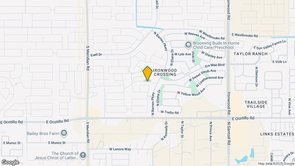 1042 W Oleander Ave Map and Location Details