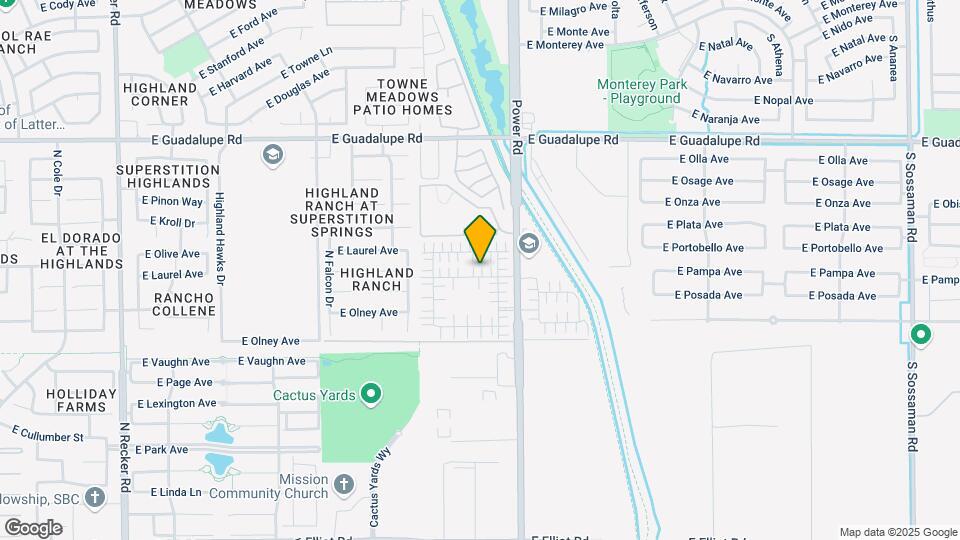4730 E Redfield Rd Map and Location Details