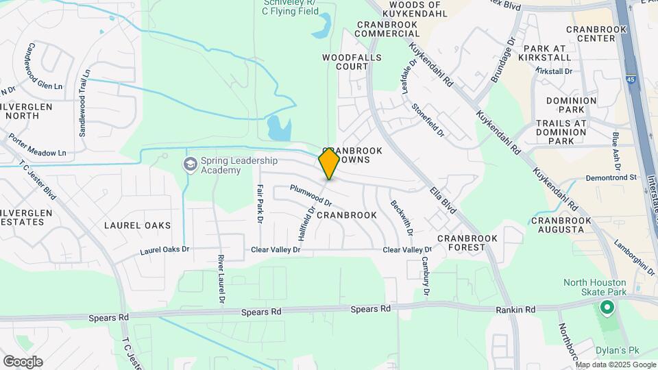 1546 Ridgebriar Dr Map and Location Details
