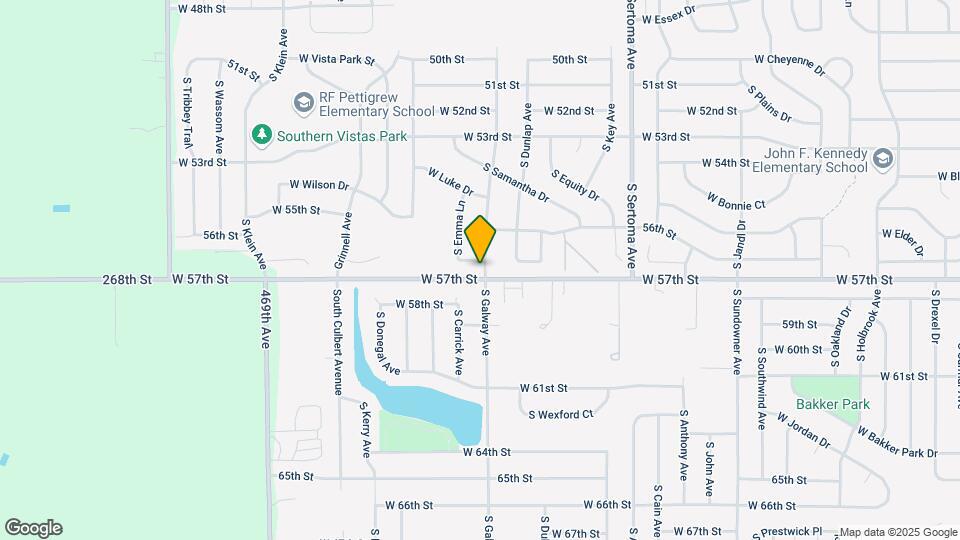 4945 S Emma Ln Map and Location Details