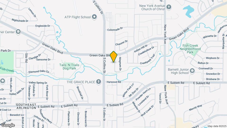 5718 Creekridge Dr Map and Location Details