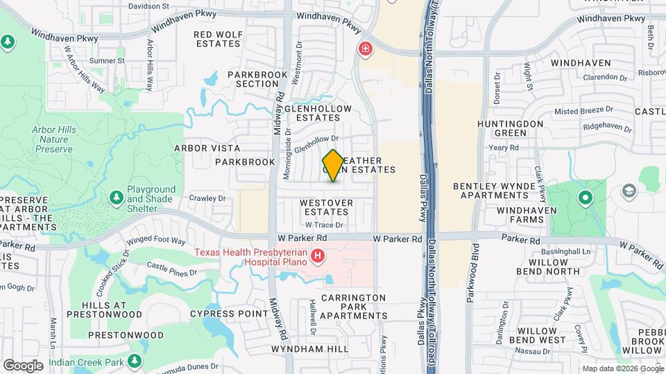 6304 Brimwood Dr Map and Location Details