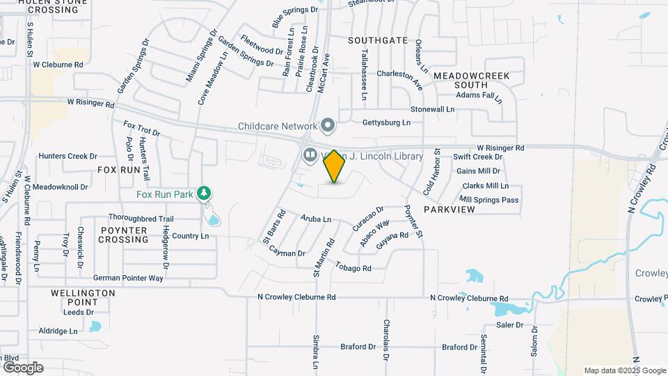 3317 Winoak Dr Map and Location Details