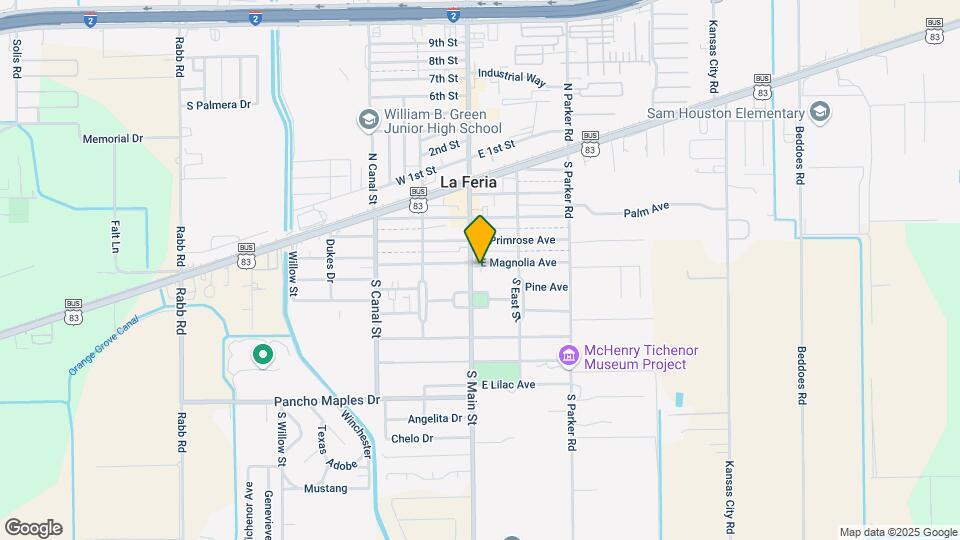 100 E Magnolia Ave Map and Location Details