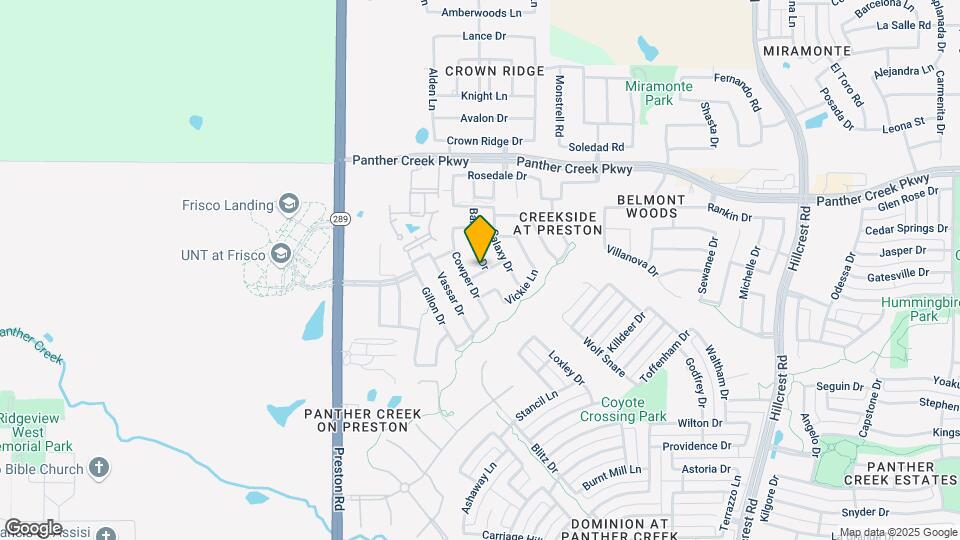 13001 Barbarosa Dr Map and Location Details