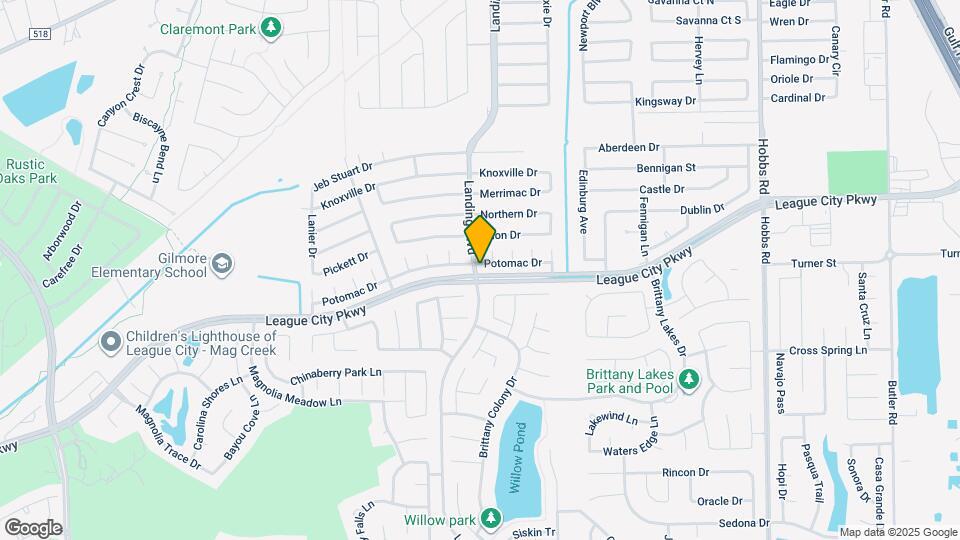 2533 Potomac Dr Map and Location Details