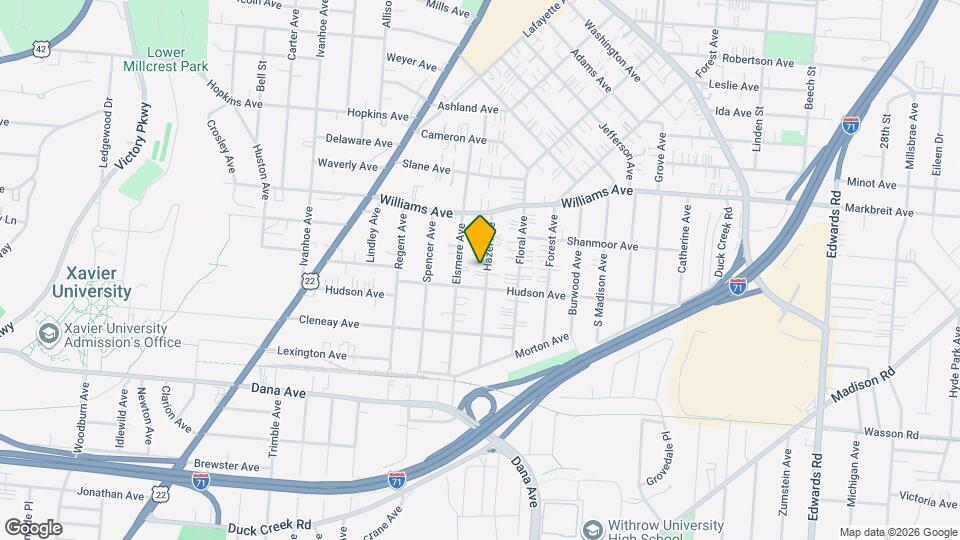 3909 Hazel Ave, Unit #2 Mapa y Detalles de la Ubicación