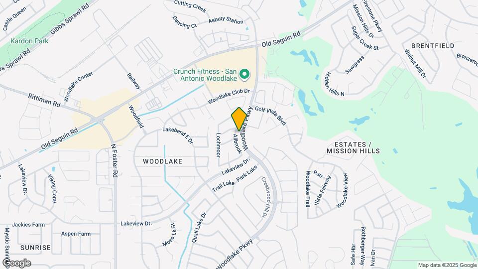 5606 Allbrook Map and Location Details