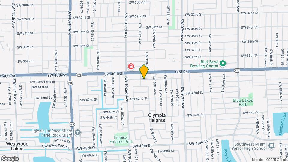 9970 SW 40th Terrace Map and Location Details