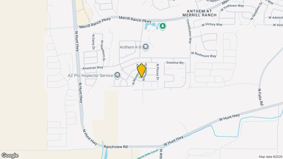 2312 N Hudson Dr Map and Location Details