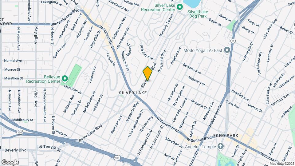 1340 Silver Lake Blvd Map and Location Details