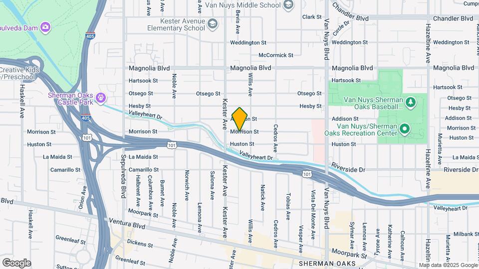 14828 Morrison St Map and Location Details