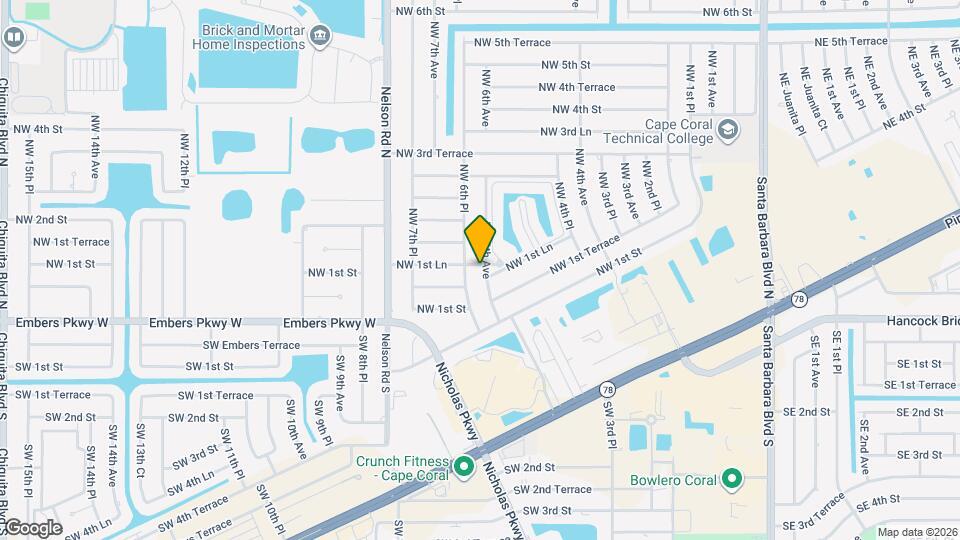 164 NW 6th Ave Map and Location Details
