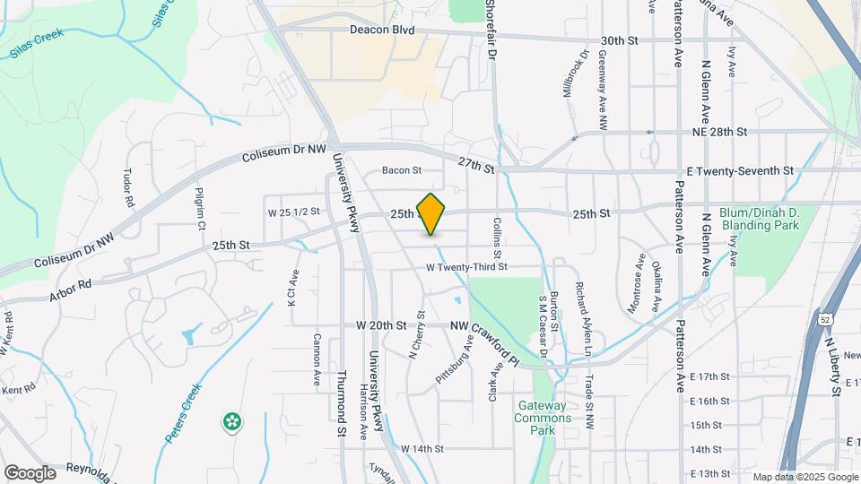 437 24th St NW Map and Location Details