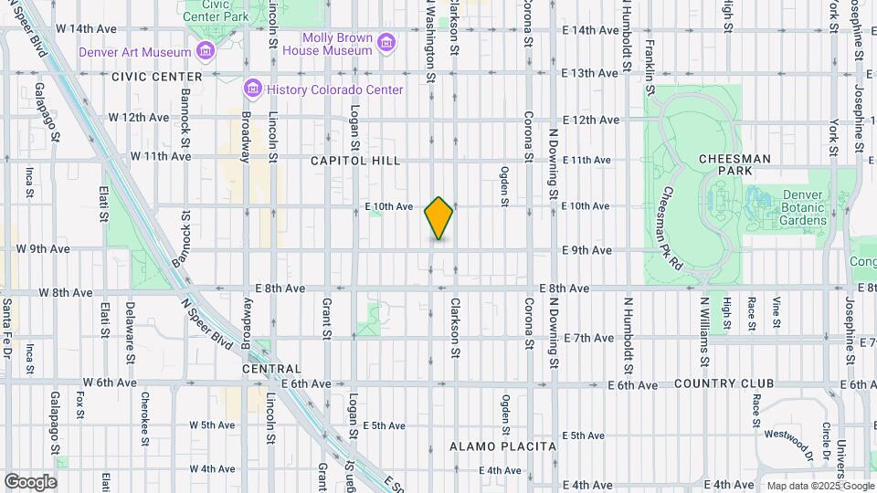 910 Washington St Map and Location Details