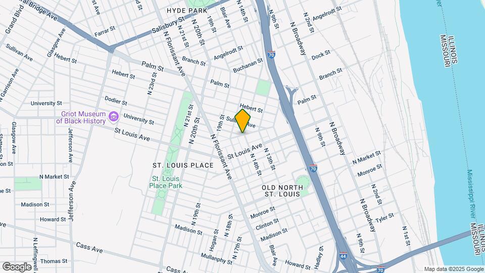 2831 N 14th St Mapa y Detalles de la Ubicación