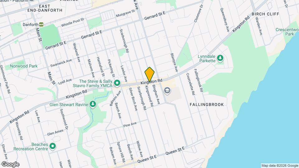 1001 Kingston Rd Map and Location Details
