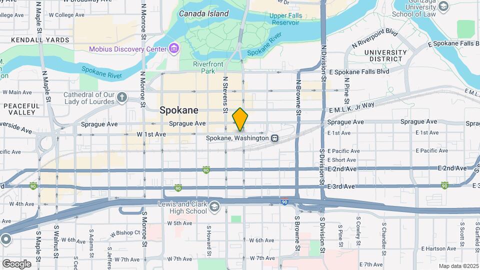 423 W 1st Ave, Unit B1 Mapa y Detalles de la Ubicación