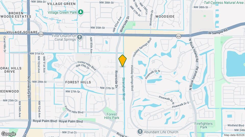 2967 Riverside Dr Map and Location Details