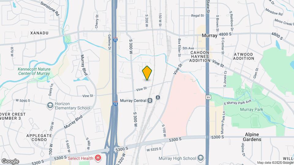 196 W Vine St Map and Location Details