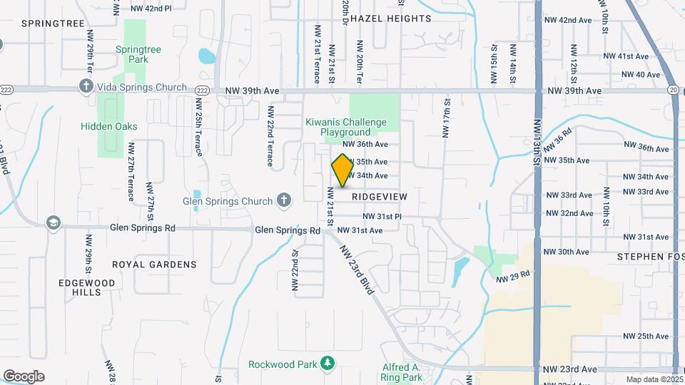 2041 NW 33rd Ave Map and Location Details
