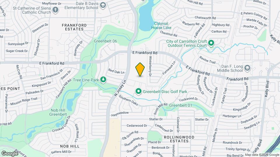 3030 N Josey Ln Map and Location Details