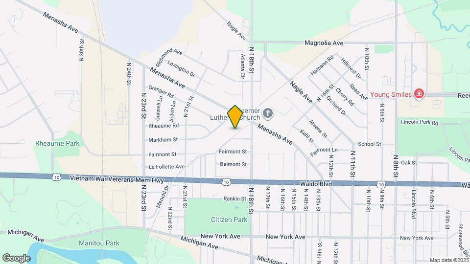 1256 Arlington Ave, Unit 1256 Upper Mapa y Detalles de la Ubicación