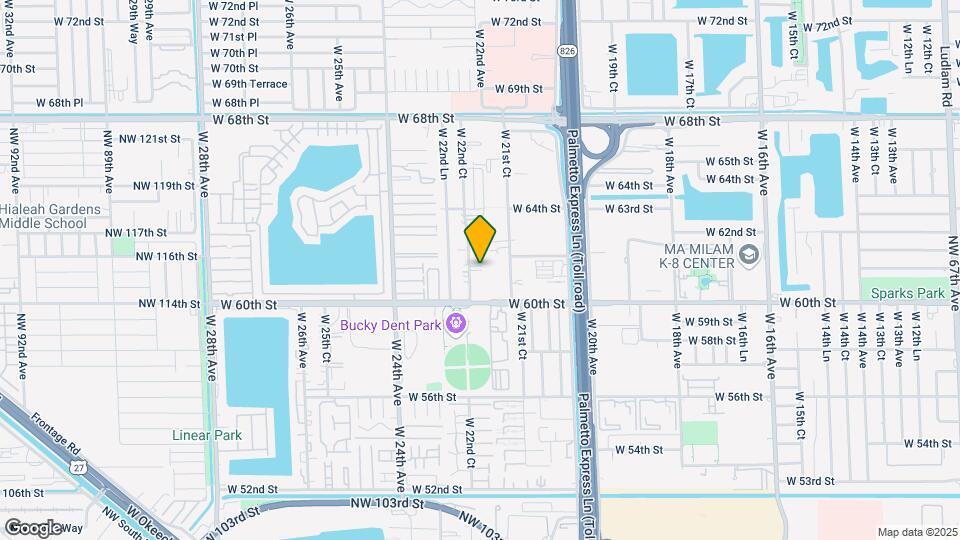 6141 W 22nd Ct Map and Location Details
